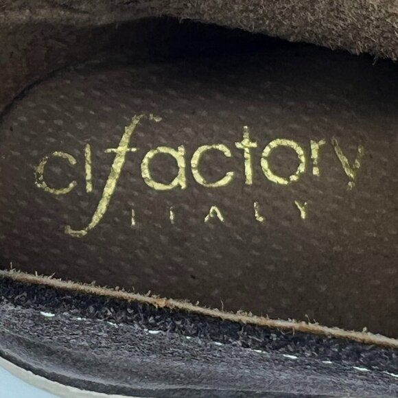 CI Factory Mens 1100 Brown Faux Suede Rubber Lace Up Size 40 Desert Boot - Picture 10 of 10